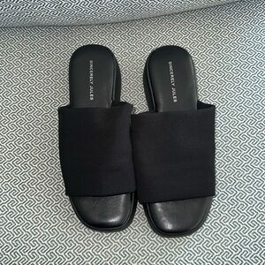 Sincerely Jules Black Platform Sandals.
